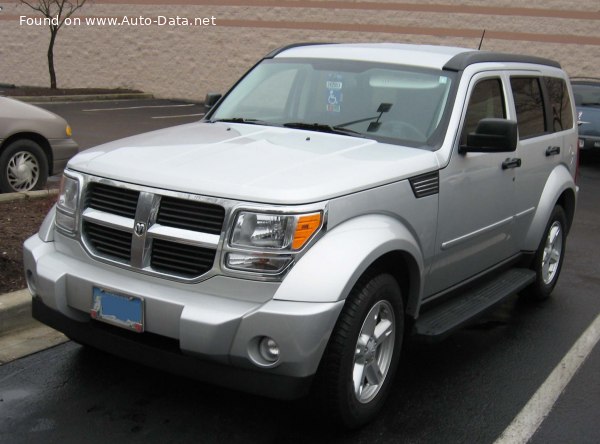 Full specifications and technical details 2007 Dodge Nitro 2.8 CRD (177 Hp)