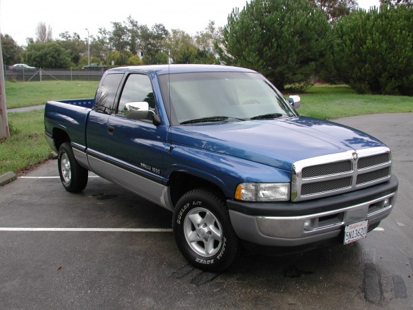 المواصفات والتفاصيل التقنية الكاملة 1993 Dodge Ram 1500 Club Cab Short Bed (BR/BE) 5.2 V8 (220 Hp)