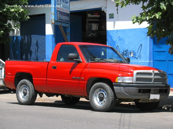 Full specifications and technical details 1994 Dodge Ram 1500 Regular Cab Short Bed (BR/BE) 3.9 V6 (175 Hp)