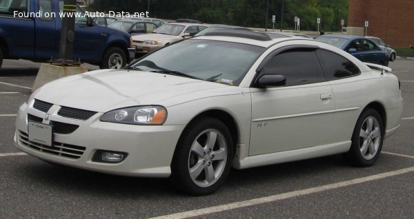 Full specifications and technical details 2001 Dodge Stratus II Coupe 2.4i 16V (149 Hp)