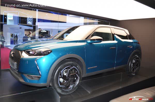 Vollständige Spezifikationen und technische Details 2018 DS 3 Crossback 1.5 BlueHDi (102 Hp)