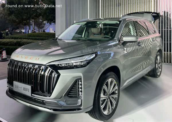 Full specifications and technical details 2023 Exeed VX (facelift 2023) 400T (261 Hp) 4WD Aisin