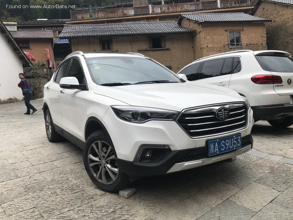 Full specifications and technical details 2017 FAW Besturn X80 I (facelift 2017) 2.0 (147 Hp)