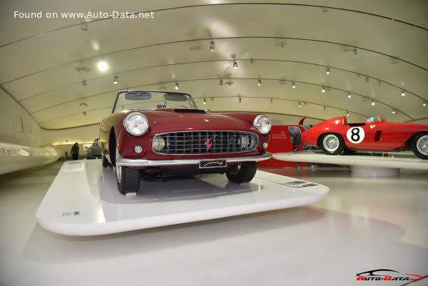 Spécifications complètes et détails techniques 1957 Ferrari 250 GT Cabriolet 3.0 V12 (240 Hp)