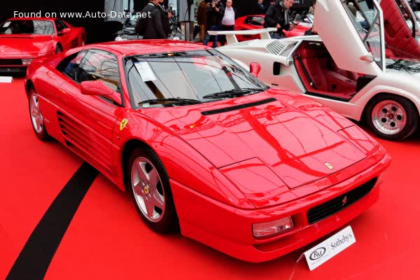Vollständige Spezifikationen und technische Details 1993 Ferrari 348 GTS 3.4 V8 (320 Hp)