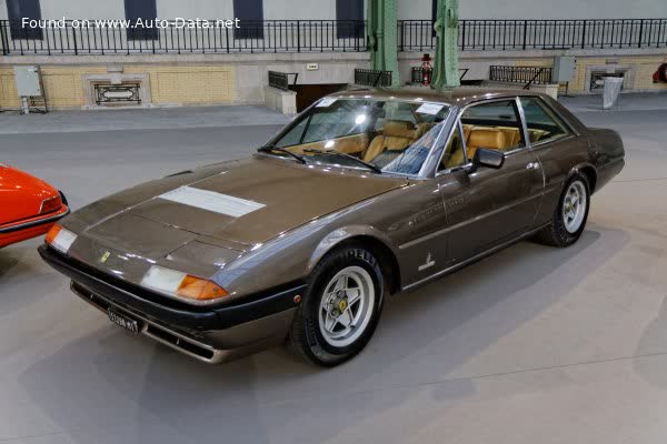 Vollständige Spezifikationen und technische Details 1979 Ferrari 400 I 4.8 V12 (310 Hp)