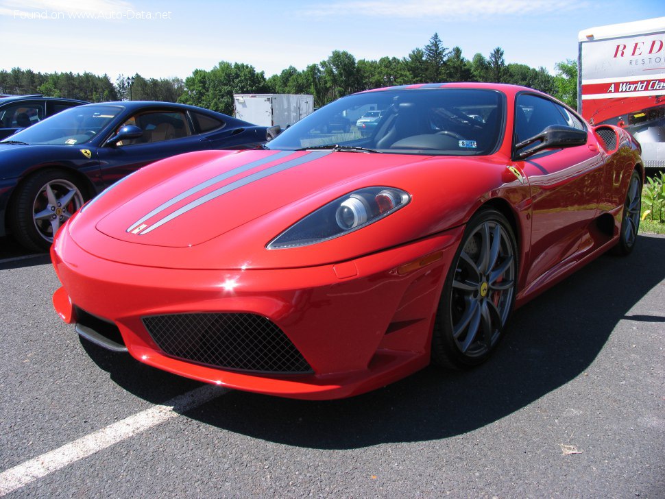 Full specifications and technical details 2007 Ferrari F430 Scuderia 4.3i V8 32V (510 Hp)