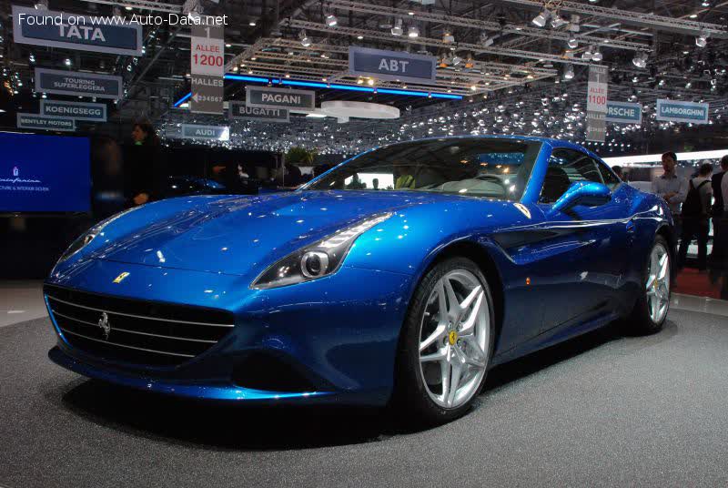 Full specifications and technical details 2014 Ferrari California T 3.9 V8 (560 Hp)