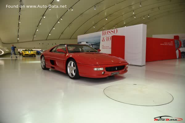 Spécifications complètes et détails techniques 1995 Ferrari F355 GTS 355 GTS (381 Hp)
