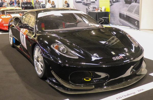 Full specifications and technical details 2007 Ferrari F430 Challenge 4.3 V8 (490 Hp)