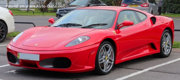 Full specifications and technical details 2004 Ferrari F430 4.3 i V8 32V (490 Hp)