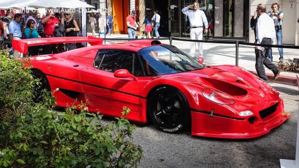 Spécifications complètes et détails techniques 1996 Ferrari F50 GT 4.7 V12 (750 Hp)
