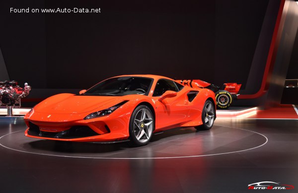 Full specifications and technical details 2019 Ferrari F8 Tributo 3.9 V8 (720 Hp) Automatic