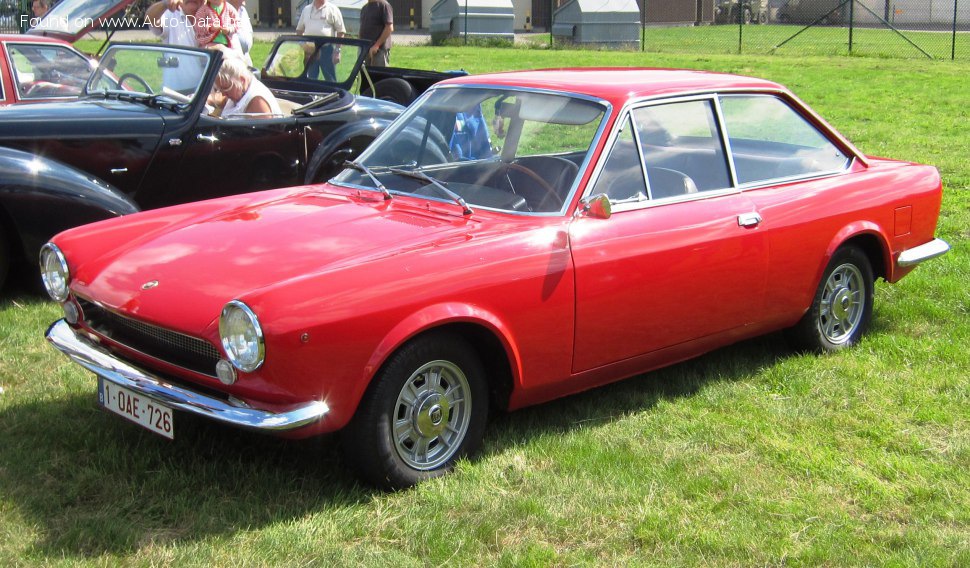 Full specifications and technical details 1970 Fiat 124 Coupe 1600 (BC 1) (110 Hp)