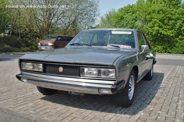 Full specifications and technical details 1971 Fiat 130 Coupe 3.2 (BC) (165 Hp) Automatic