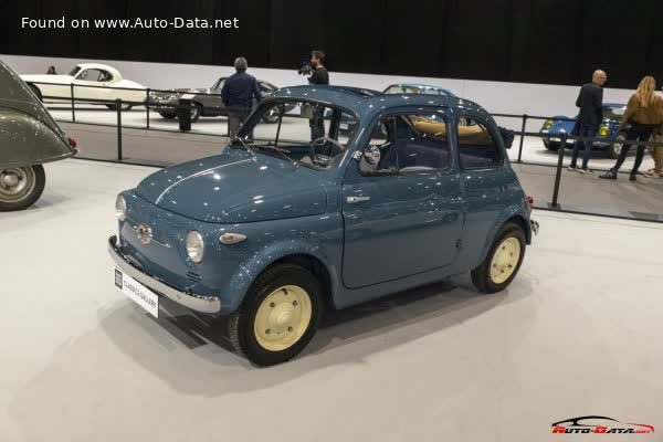 Full specifications and technical details 1973 Fiat 500 Nuova 0.6 (18 Hp)