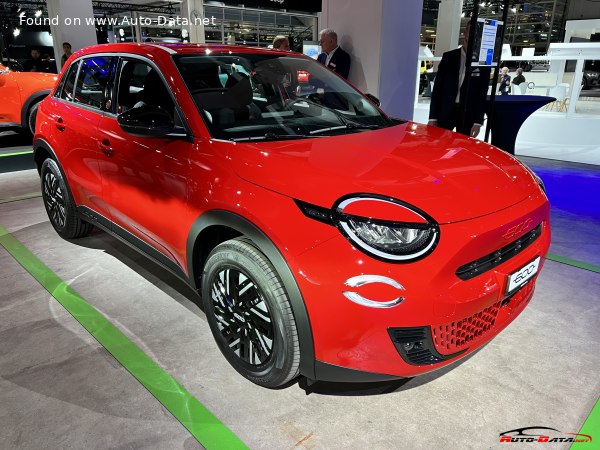 Full specifications and technical details 2023 Fiat 600 (364, 365) 600e 54 kWh (156 Hp)