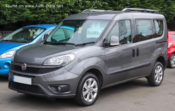 المواصفات والتفاصيل التقنية الكاملة 2015 Fiat Doblo II (facelift 2015) 1.6 Multijet (120 Hp)