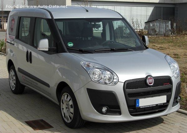 المواصفات والتفاصيل التقنية الكاملة 2009 Fiat Doblo II 1.6 (105 Hp)