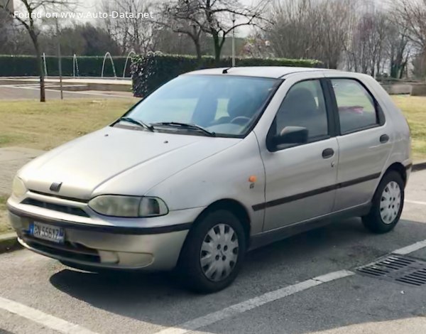 Full specifications and technical details 1997 Fiat Palio (178) 1.2 i 16V (80 Hp)