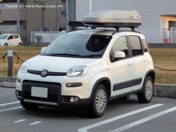 Full specifications and technical details 2011 Fiat Panda III 4x4 1.3 MULTIJET 16V (75 Hp) START & STOP