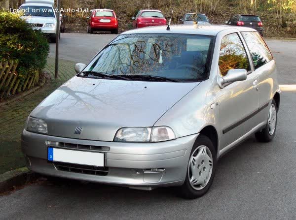 Spécifications complètes et détails techniques 1997 Fiat Punto I (176, facelift 1997) 70 TD 1.7 (70 Hp)