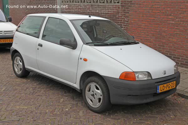 Full specifications and technical details 1994 Fiat Punto I (176) 70 1.7 TD (70 Hp)