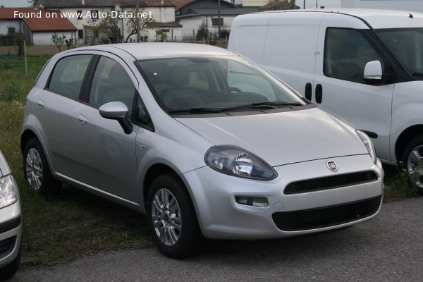 Full specifications and technical details 2012 Fiat Punto III (199) 1.3 Multijet (85 Hp) Start&Stop