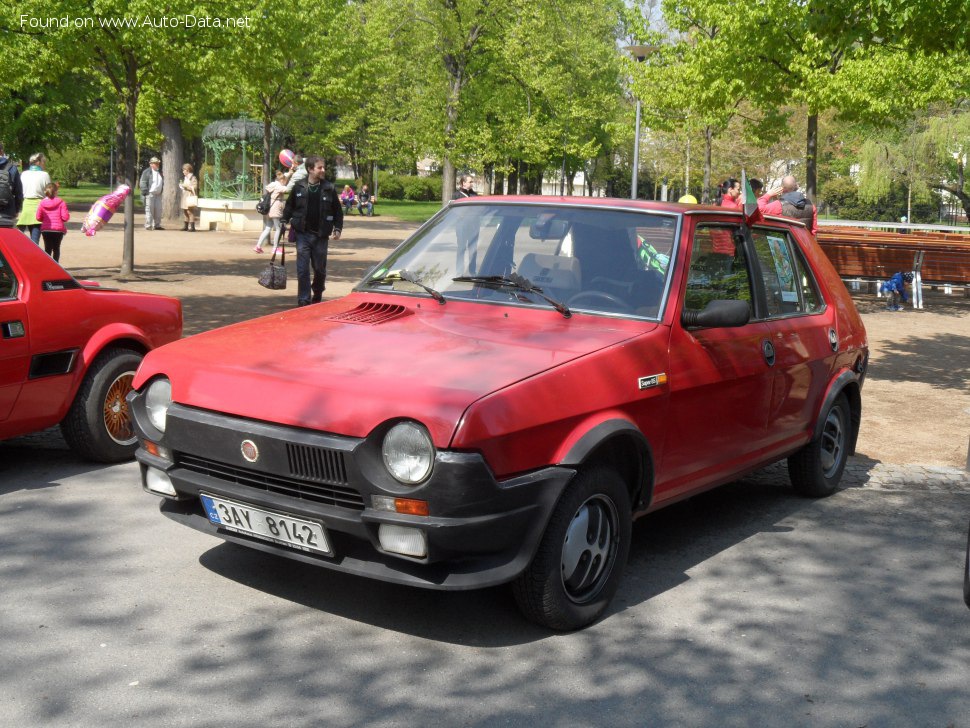 Full specifications and technical details 1979 Fiat Ritmo I (138A) 55 Diesel 1.7 (58 Hp)