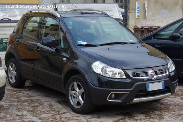 المواصفات والتفاصيل التقنية الكاملة 2009 Fiat Sedici (facelift 2009) 1.6 16V (120 Hp)