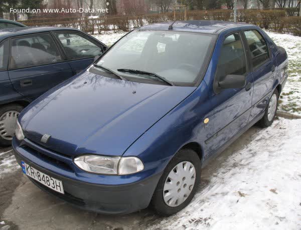 Full specifications and technical details 1997 Fiat Siena (178) 1.2 i 16V (80 Hp)