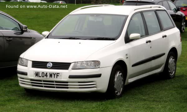 Full specifications and technical details 2003 Fiat Stilo Multi Wagon (facelift 2003) 1.9 16V JTD (140 Hp)