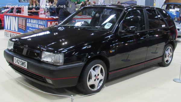 Full specifications and technical details 1993 Fiat Tipo (160) 1.8 i GT (104 Hp)