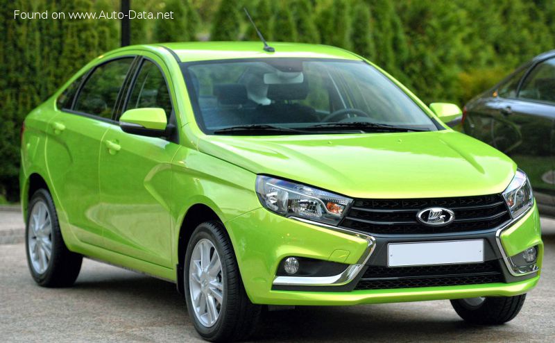 المواصفات والتفاصيل التقنية الكاملة 2015 Lada Vesta 1.6 (106 Hp) Automatic