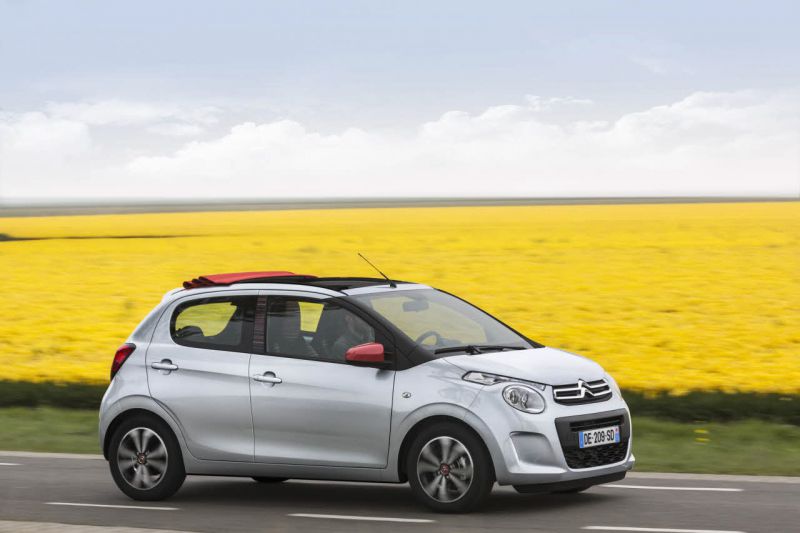 Full specifications and technical details 2018 Citroen C1 II (Phase I, 2014 5-door) 1.0 VTi (72 Hp) ETG