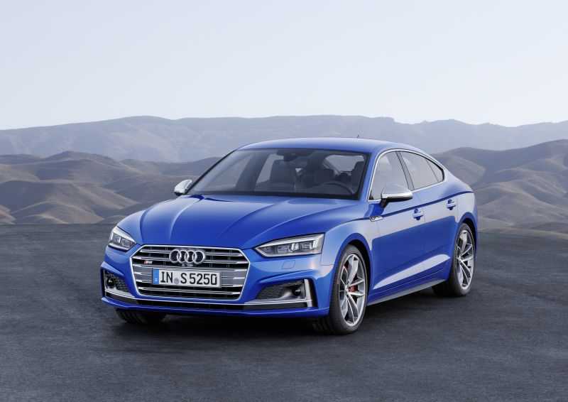 Vollständige Spezifikationen und technische Details 2019 Audi S5 Sportback (F5) 3.0 TDI V6 (347 Hp) Mild Hybrid quattro tiptronic