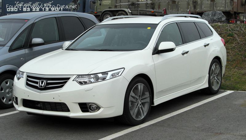 Full specifications and technical details 2011 Honda Accord VIII (facelift 2011) Wagon 2.4 i-VTEC (201 Hp)