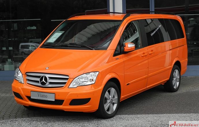 Full specifications and technical details 2010 Mercedes-Benz Viano (W639 facelift 2010) CDI 2.0 L (136 Hp)