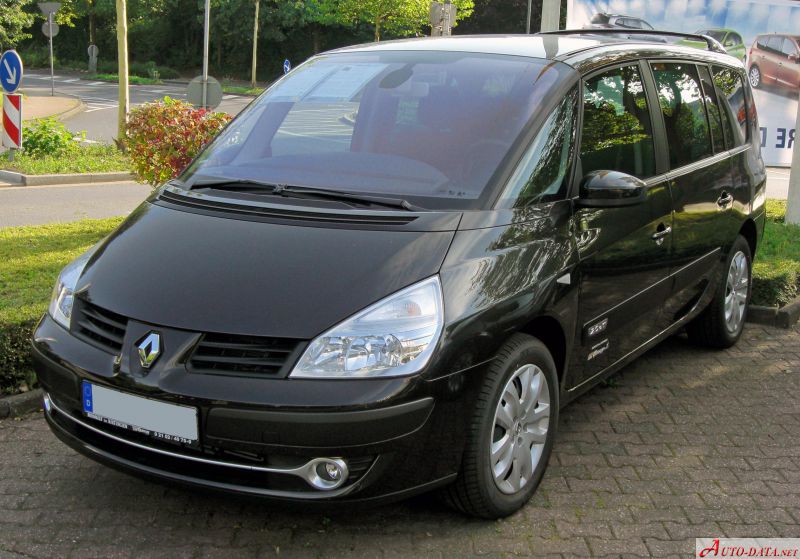 Full specifications and technical details 2006 Renault Espace IV (Phase II, 2006) 2.0 16V (136 Hp)