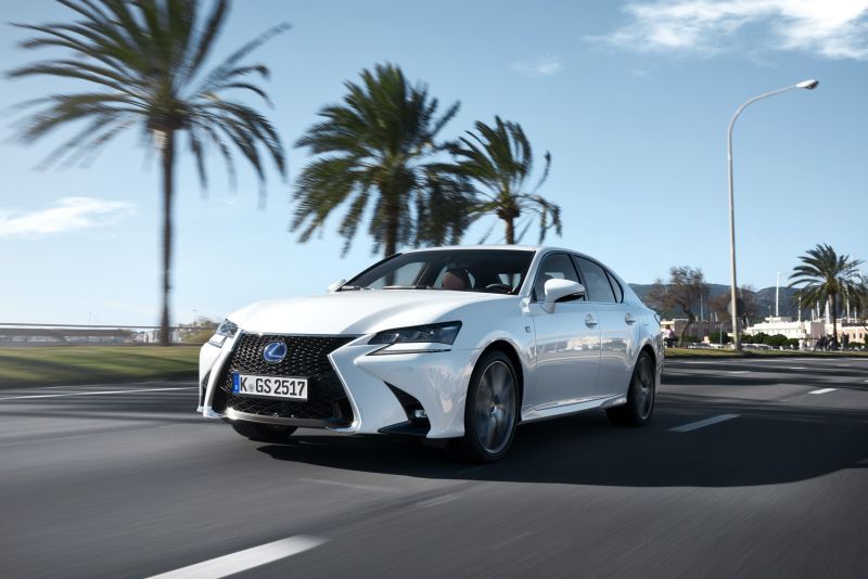 Full specifications and technical details 2016 Lexus GS IV (facelift 2015) F 5.0 V8 (467 Hp) Automatic