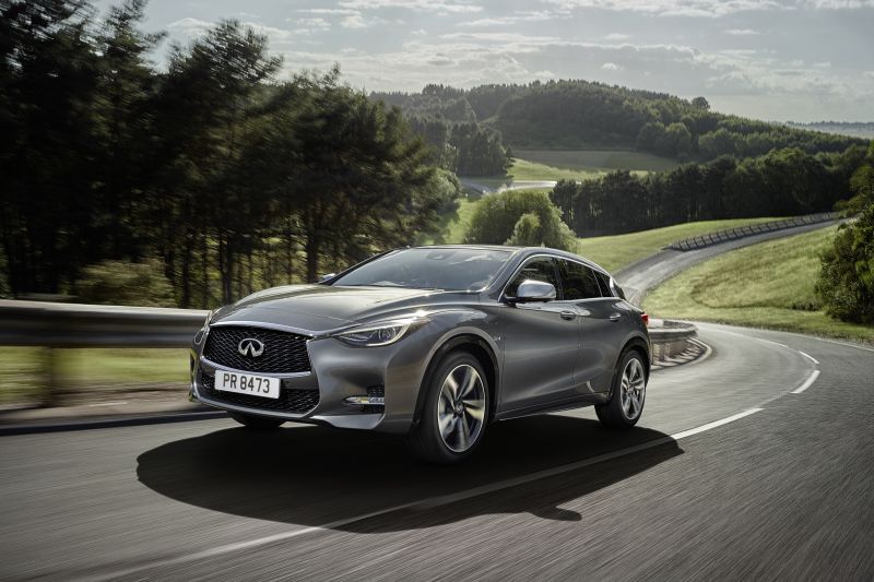 Full specifications and technical details 2015 Infiniti Q30 2.2 CDI (170 Hp) AWD DCT