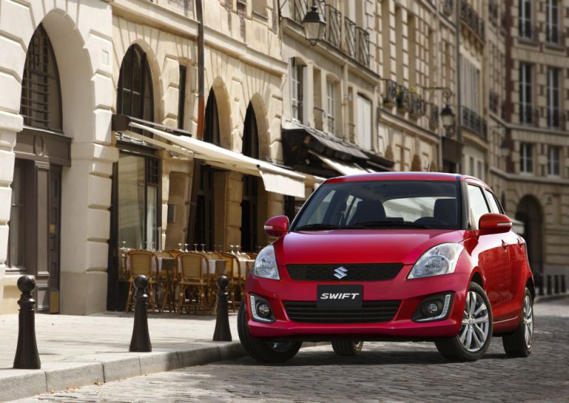 المواصفات والتفاصيل التقنية الكاملة 2013 Suzuki Swift V (facelift 2013) 1.6 (136 Hp) 3d