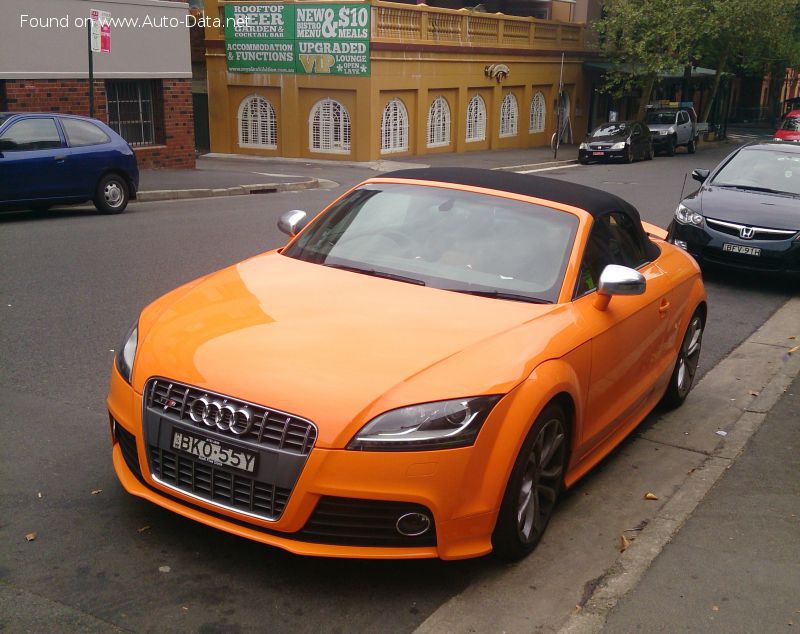 المواصفات والتفاصيل التقنية الكاملة 2008 Audi TTS Roadster (8J) 2.0 TFSI (272 Hp) quattro S tronic