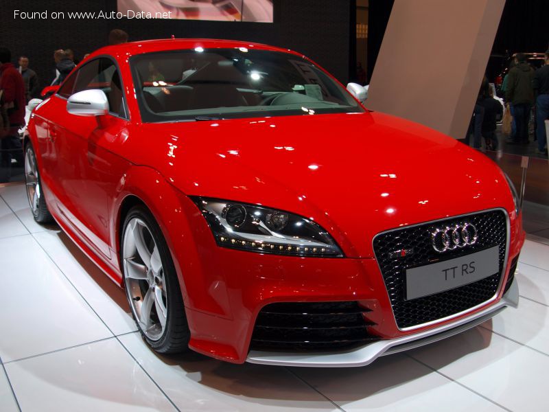 Full specifications and technical details 2010 Audi TT RS Coupe (8J, facelift 2010) 2.5 TFSI (340 Hp) quattro S tronic