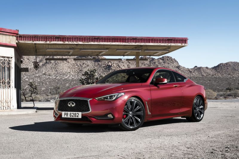 Vollständige Spezifikationen und technische Details 2016 Infiniti Q60 II Coupe S 3.0 V6 (405 Hp) Automatic