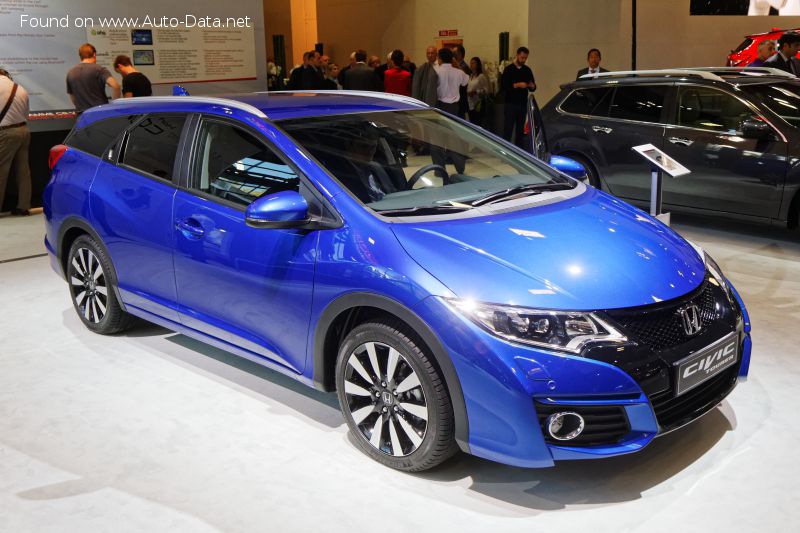 المواصفات والتفاصيل التقنية الكاملة 2014 Honda Civic IX Tourer (facelift 2014) 1.8 i-VTEC (142 Hp)