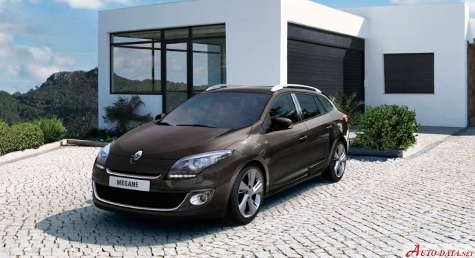 المواصفات والتفاصيل التقنية الكاملة 2012 Renault Megane III Grandtour (Phase II, 2012) 1.5 dCi (110 Hp) FAP