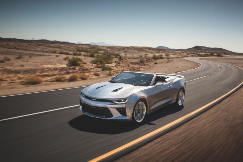 Full specifications and technical details 2016 Chevrolet Camaro VI Convertible 2.0 (275 Hp) Automatic