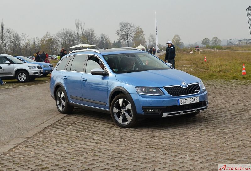 المواصفات والتفاصيل التقنية الكاملة 2013 Skoda Octavia III Scout 2.0 TDI (150 Hp) 4x4