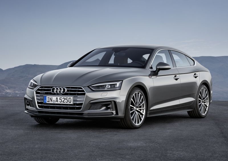 Full specifications and technical details 2016 Audi A5 Sportback (F5) 3.0 TDI (218 Hp) S tronic